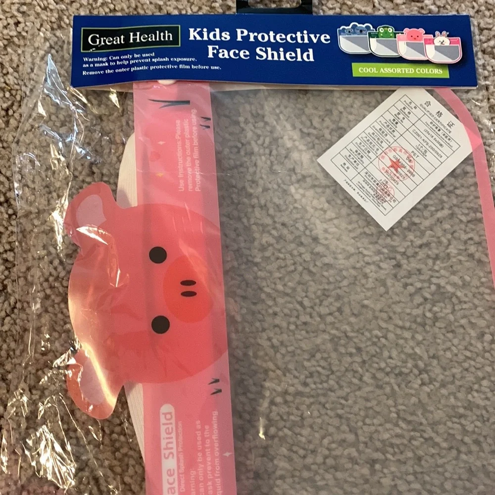 adorable Kids Protective face shields - Pack of 3